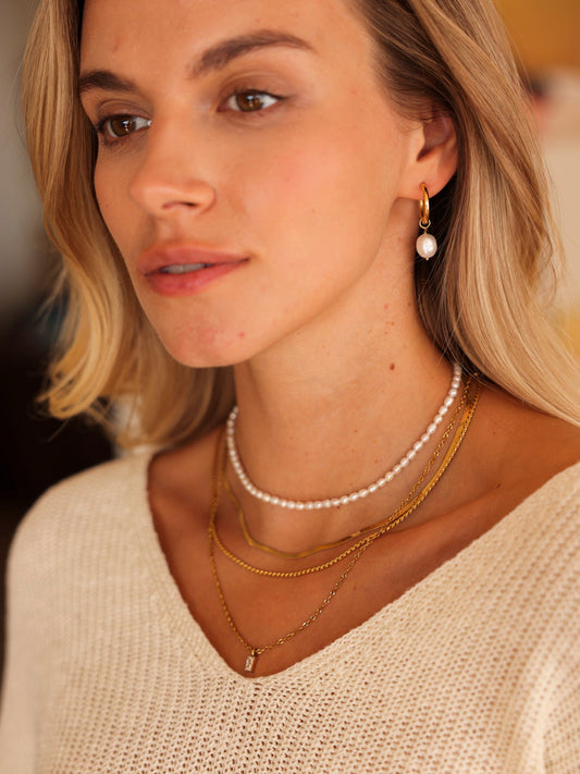 Aveline – Collar de Perlas Naturales