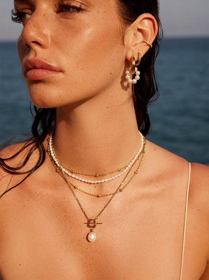 Aveline – Collar de Perlas Naturales