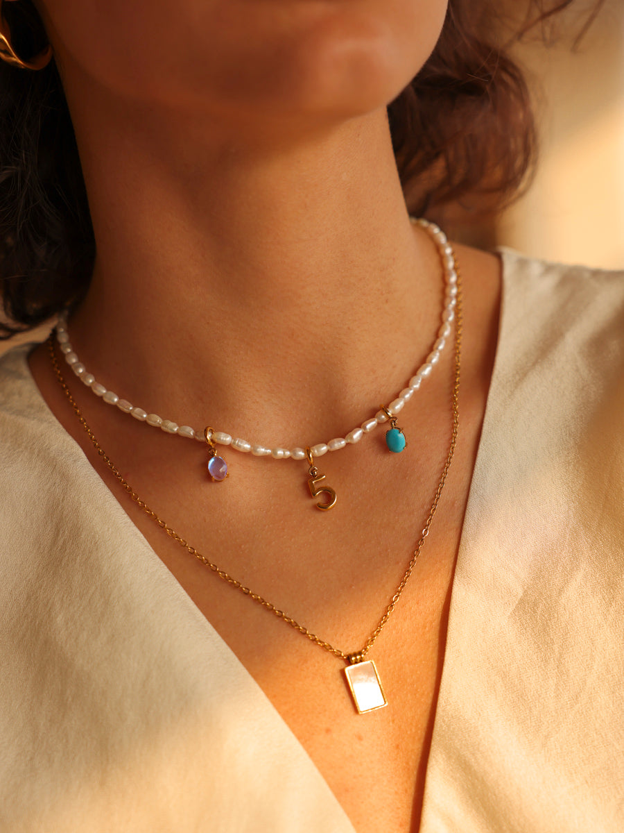Aveline – Collar de Perlas Naturales