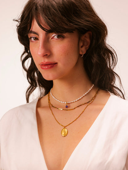 Aveline – Collar de Perlas Naturales