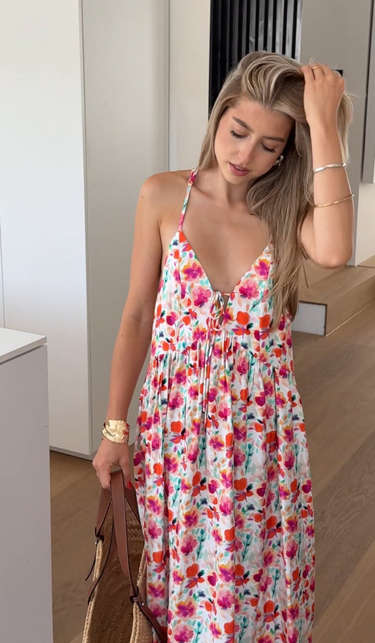 FLORÉA | Vestido Floral de Verano