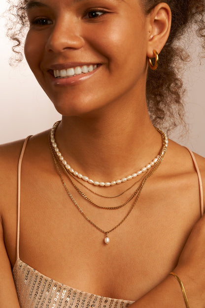 Aveline – Collar de Perlas Naturales