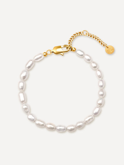 Neria – Pulsera de Perlas Naturales
