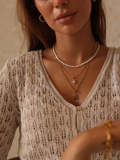Aveline – Collar de Perlas Naturales
